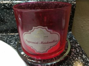 Candle Peppermint Marshmallow
